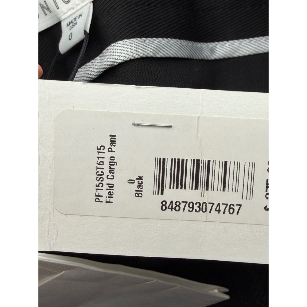 Veronica Beard Field Cargo Pant Women Size 0 Black Slim Tapered PF15SCT6115 NEW - Picture 5 of 11